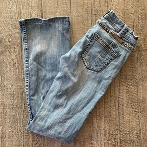 Beaded cowgirl tuff jeans